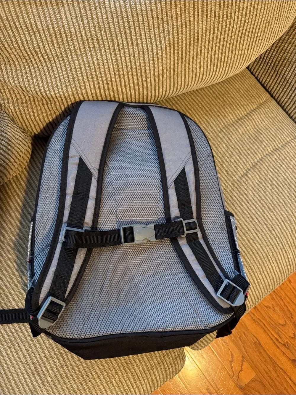 Pottery Barn Kids Gray Spider-Web Marvel Character Backpack